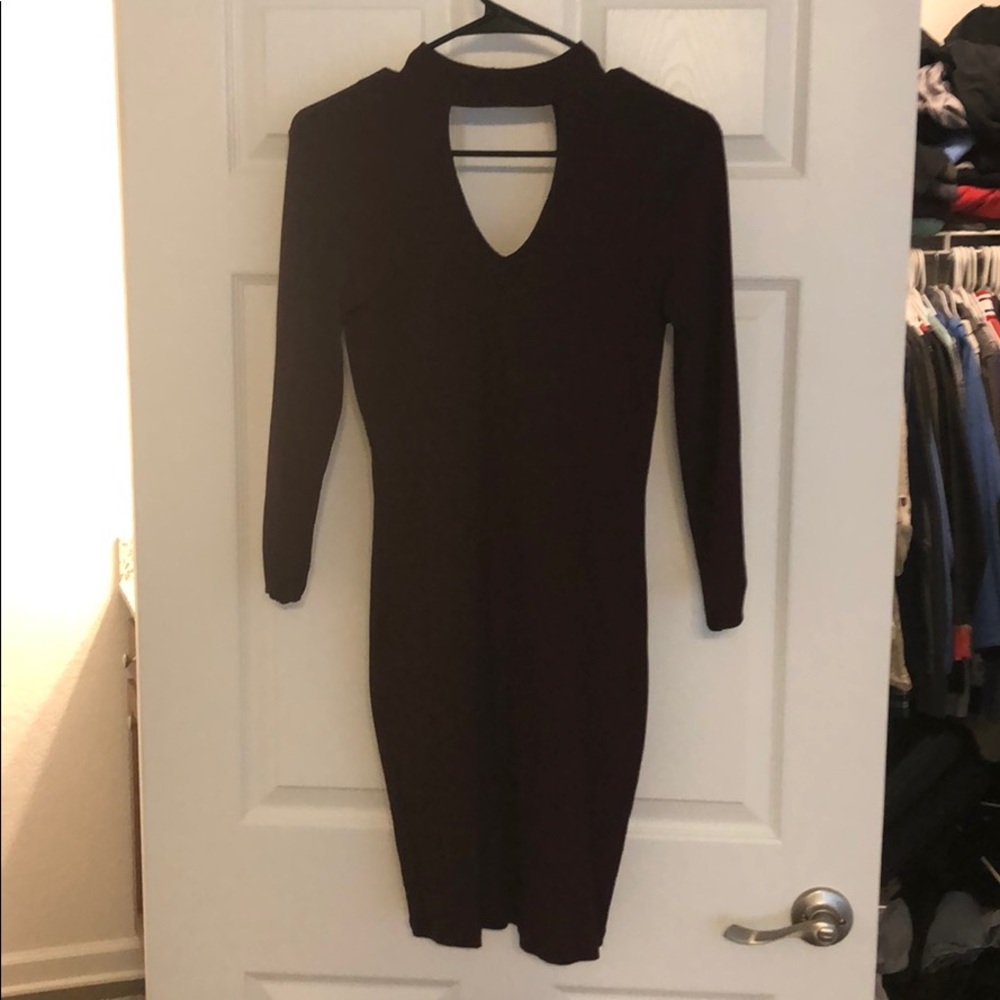 Maroon dress